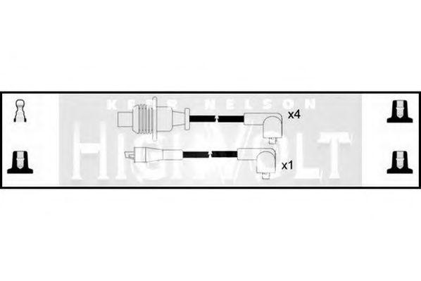 Ккомплект проводов зажигания OEF054 STANDARD