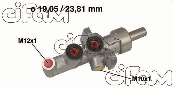 Главный тормозной цилиндр 202-619 CIFAM