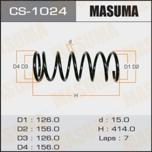 Пружина подвески CS-1024 MASUMA