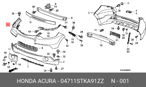 Деталь 04711STKA91ZZ HONDA