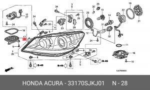Деталь 33170SJKJ01 HONDA