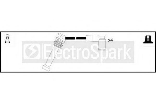 Ккомплект проводов зажигания OEK707 STANDARD