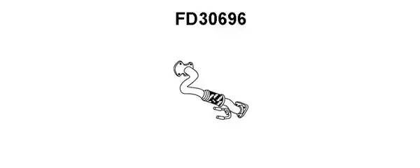 Выпускной трубопровод FD30696 VENEPORTE
