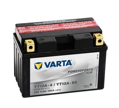Стартерная аккумуляторная батар; Стартерная аккумуляторная батар 511 901 014 A51 4 VARTA