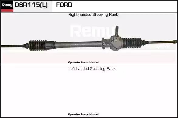 Рулевой механизм DSR115L DELCO REMY