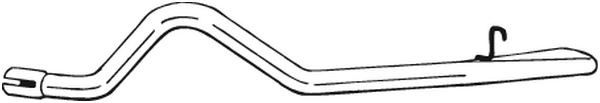 Выпускной трубопровод 484-757 BOSAL