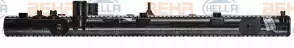 Радиатор, охлаждение двигател 8MK376726611 HELLA