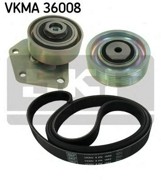 Поликлиновой ременный комплект VKMA 36008 SKF