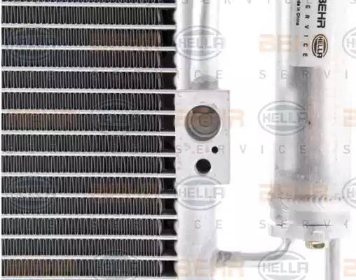 Конденсатор, кондиционер 8FC351302731 HELLA