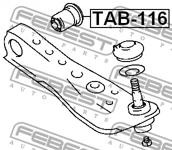 Сайлентблок TAB-116 FEBEST
