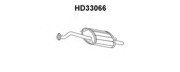 Глушитель выхлопных газов конечный HD33066 VENEPORTE