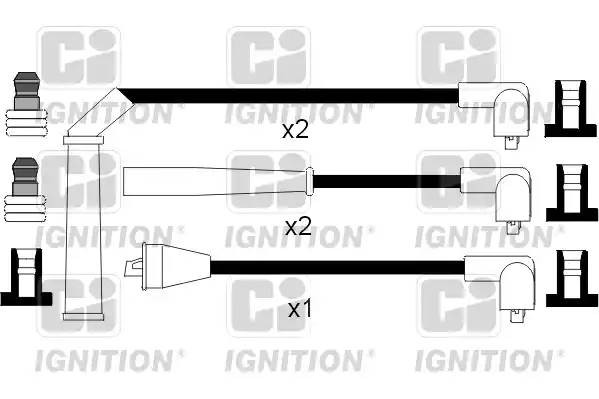 Ккомплект проводов зажигания XC893 QUINTON HAZELL