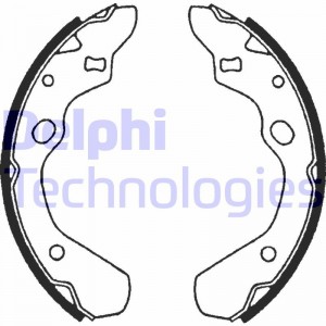 Комплект тормозных колодок LS1516 DELPHI