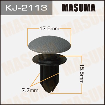 Клипса крепежная KJ2113 MASUMA