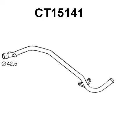 Выпускной трубопровод CT15141 VENEPORTE