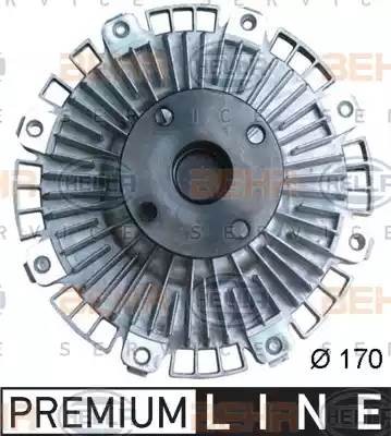 Сцепление, вентилятор радиатора 8MV 376 734-271 HELLA