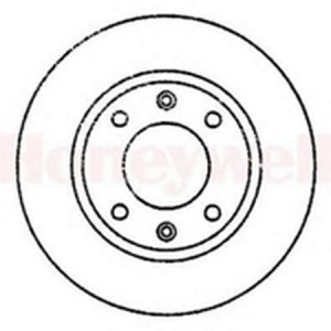 Тормозной диск 561522B BENDIX JURID