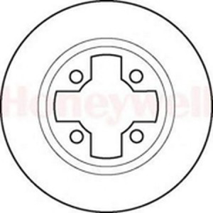 Тормозной диск 561220B BENDIX JURID