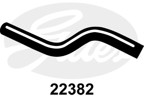 Шланг радиатора 22382 GATES