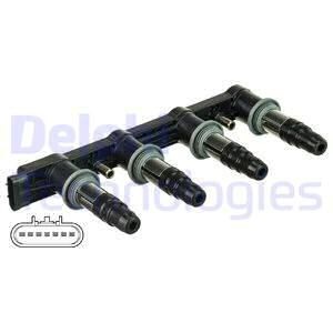 Комплект подшипника ступицы колеса BK649 DELPHI