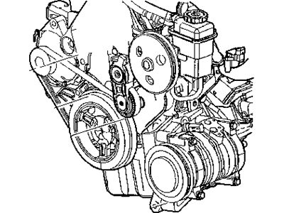 Поликлиновой ремень 4668380AC CHRYSLER