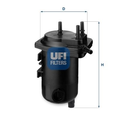 Топливный фильтр 24.013.00 UFI
