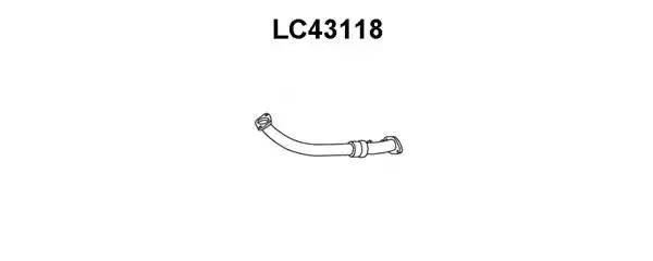 Выпускной трубопровод LC43118 VENEPORTE