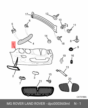Деталь DPC000360LML MG ROVER LAND ROVER