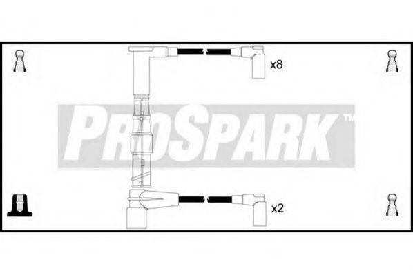 Ккомплект проводов зажигания OES515 STANDARD
