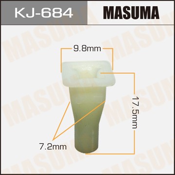 Клипса крепежная KJ684 MASUMA