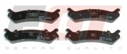 Колодки тормозные дисковые 321642EGT EGT