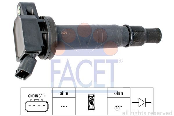 Катушка зажигания 9.6244 FACET