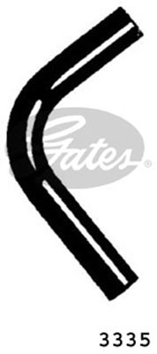 Шланг радиатора 3335 GATES