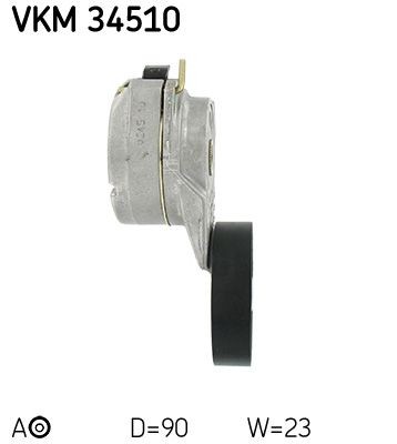 Натяжной ролик, поликлиновой  ремень VKM34510 SKF