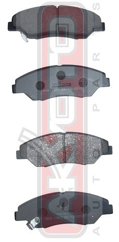 Колодки тормозные дисковые AKD-1301 AKYOTO