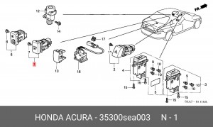 Деталь 35300SEA003 HONDA
