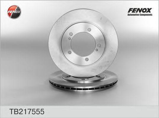Диск тормозной TB217555 FENOX