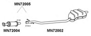 Глушитель выхлопных газов конечный MN72005 VENEPORTE