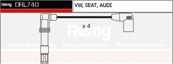 Ккомплект проводов зажигания DRL740 DELCO REMY