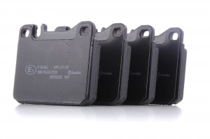 Комплект тормозных колодок, диско P50004 BREMBO