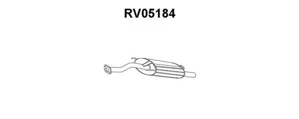 Глушитель выхлопных газов конечный RV05184 VENEPORTE