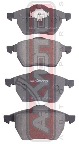 Колодки тормозные дисковые AKD-1030 AKYOTO