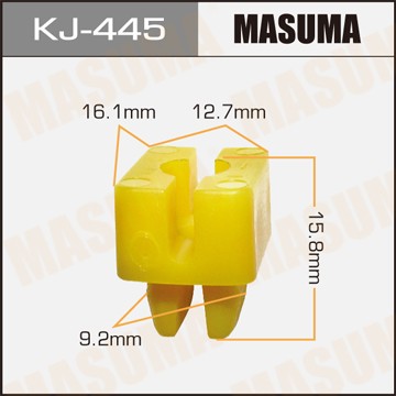Клипса крепежная KJ445 MASUMA