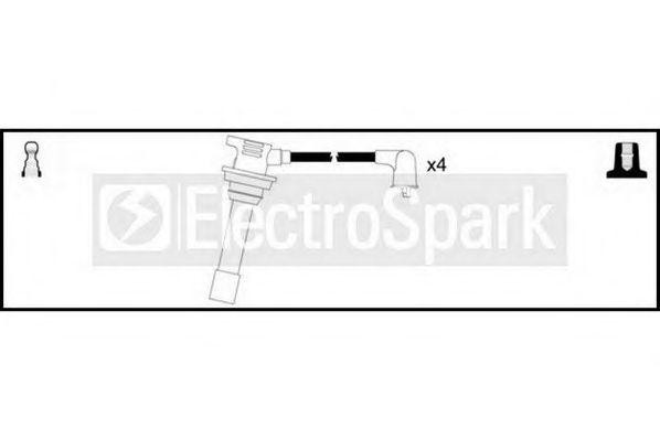 Ккомплект проводов зажигания OEK370 STANDARD