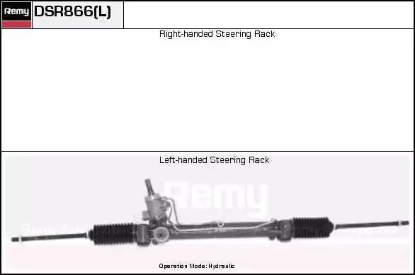 Рулевой механизм DSR866L DELCO REMY