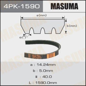 Ремень приводной 4PK-1590 MASUMA
