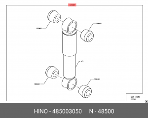 Деталь 485003050 HINO