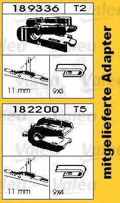 Щетка стеклоочистителя 116.169 SWF