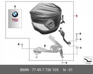 Деталь 77 49 7 726 105 BMW