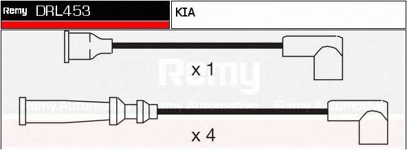 Ккомплект проводов зажигания DRL453 DELCO REMY